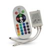 Sterownik taśm LED RGB 72W podczerwień 24 przyciski V-TAC VT-2472